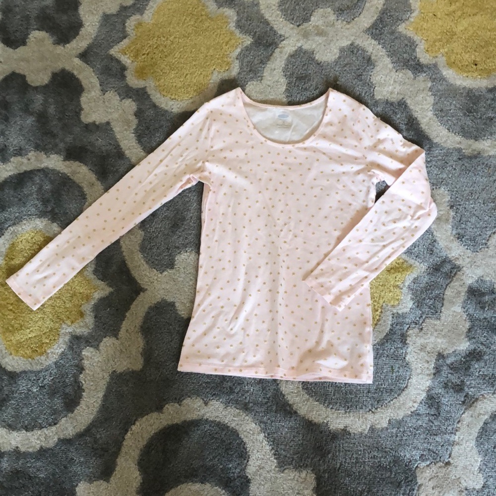 Light pink long sleeve shirt